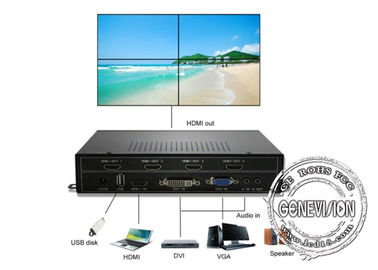 Vloer die Digitale Signage Lcd Videomuurvertoning 55 bevinden zich Duim Volledige HD 4K TFT Monitor