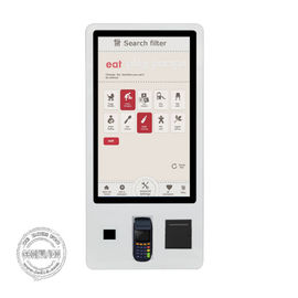 De capacitieve van de de Self - servicekiosk van Aanrakingsusb Kiosk van de de Betalingsmachine 43 Duim met POS Printerscanner
