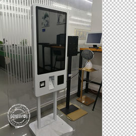 De capacitieve van de de Self - servicekiosk van Aanrakingsusb Kiosk van de de Betalingsmachine 43 Duim met POS Printerscanner