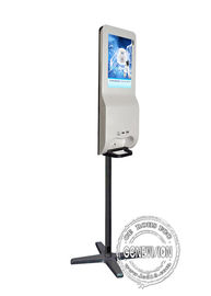 De Kiosklcd van het 21,5 Duimtouche screen Digitaal Aanplakbord met 1000ML-LCD van de het Desinfecterende middelautomaat van de gel Automatische Hand Vertoning