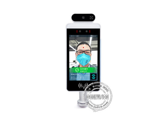 Het Slimme de Passcherm 8 van de temperaturenscanner“ Android-de Erkennings Digitale Thermometer van het Tabletgezicht