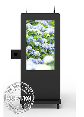 IP65 1500 Neten 22“ PCAP-de Kiosk van de Touch screenself - service met Camera