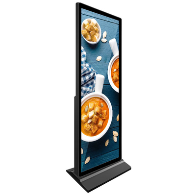 75 inch Full Screen Touchscreen Kiosk Digital Signage Totem 3840*1440