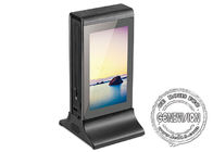 8" Battery Powered Self Service Touch Screen Kiosk With Body Sensor