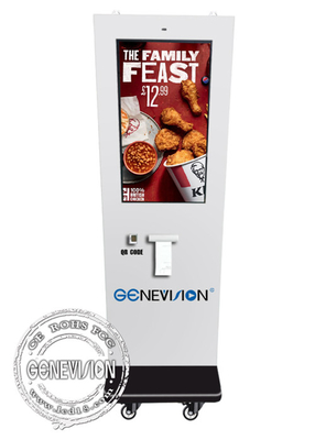 32“ de Self - servicekiosk van het Scanner Openluchttouche screen met Printer Waterproof IP65