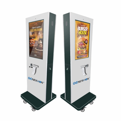 32 Kiosk van de de Tribune Zelforde van de duim de Openluchtvloer met NFC-QR Codescanner
