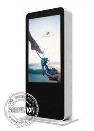 Openlucht van de de Reclamespeler van Floorstanding waterdichte 3G Wifi Lcd Digitale Signage