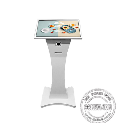 21,5 Duimlcd de Printer And Scanner Built van de Self - servicekiosk in Vloertribune 