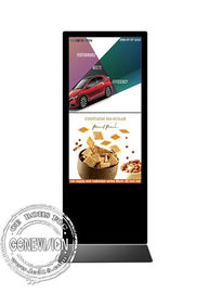 Touch screen 55 Duimlcd Digitale Signage Android 7,1 van Kioskwifi Media Player-Totem met 4G