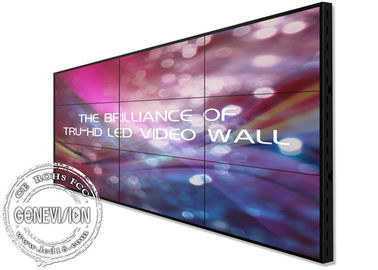Ultra Smalle Vatting 55“ Digitale Signage Videomuur 1080P HD 3.5mm Helderheid 500