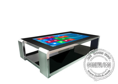 OEM 42“ HD-van de de aanrakingskiosk van het vensterssysteem multi de koffietafelvertoning