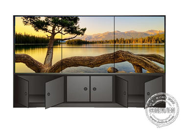 Verbindend smalle vatting 5.5mm naadloze Vloer die digitale signage lcd vertonings hoge helderheid bevinden zich