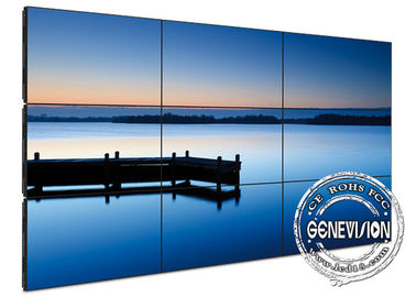 Veelvoudige Smalle Vattings Digitale Signage Videomuur, 55 duimmuur opgezette signage