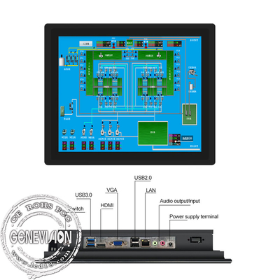 8-24 het“ Open Touche screen Industrieel Android van Kaderembodded & Vensterslcd Monitor