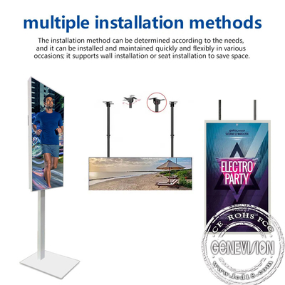 32“ Venster 43“ 65 die“ Leesbare de Helderheidszon onder ogen zien van de Reclamemonitor 2000nits