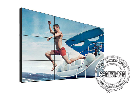 Verbindend 65 Duim Digitale Signage Videomuur 3.5mm Smalle Vatting