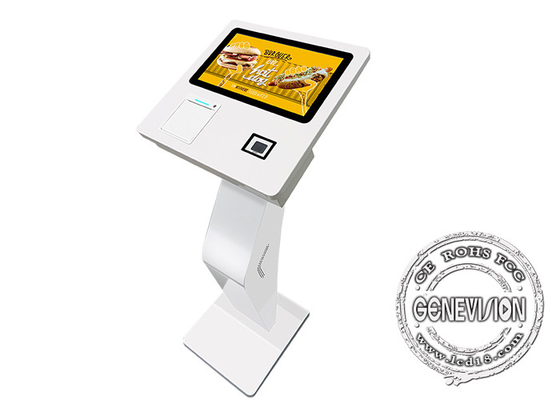 15,6-inch Digital Signage Self Service Bill Betaling Kiosk Vloerstandaard Touchscreen Winkelketen Restaurant Machine