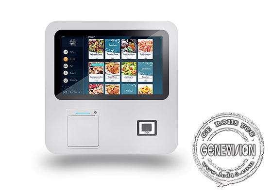 15,6 inch wandmontage automatische bestelrekening touchscreen betalingsterminalmachine