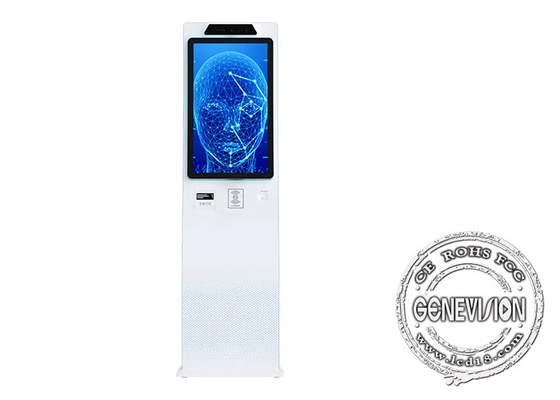 Vloerstandaard Touchscreen 18,5 Lcd Digital Signage Kiosk voor winkelketenrestaurant