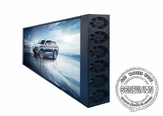 Wand HD waterdicht LCD reclame-machine module met temperatuurcontrole koeling