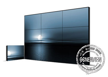 Smalle Vatting 3.5mm van de las controleerde Hoge Helderheid Digitale Signage van 46inch 49inch 55inch LCD Videomuur