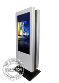 Dubbele Openlucht Touch screen Digitale Signage, Vinder van de Vandaal de Bestand Manier Anti - Glans