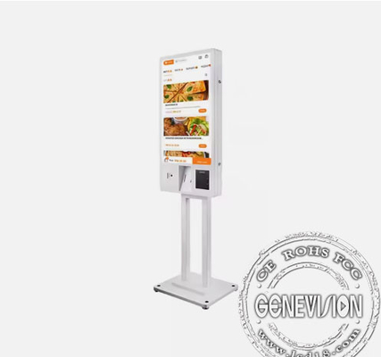 Zwarte 21,5' Hybride touchscreen tafel met 300nits netwerk toegang en Windows of Android systeem