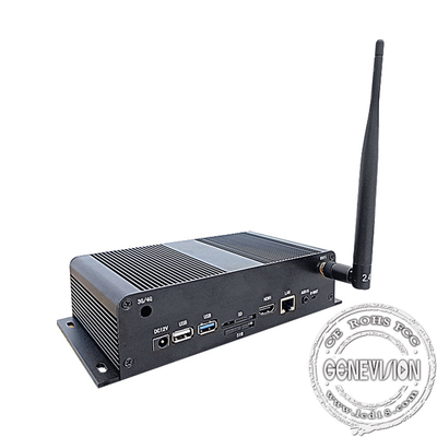Android Smart TV Box met WiFi/3G/4G. 4K streaming media player en advertentie display.