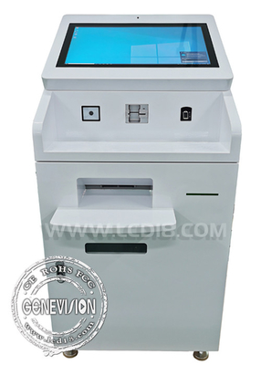 Automatische selfservice bankkiosk met 32