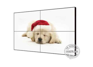 De muur zette Professionele Digitale Signage Videomuurlcd de Lasfunctie op van TV Multiscreen