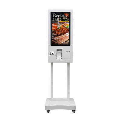 24 inch Android 11 winkelcentrum Fast Food zelfbediening bestelling kiosk touchscreen parkeerplaats betalingskiosken