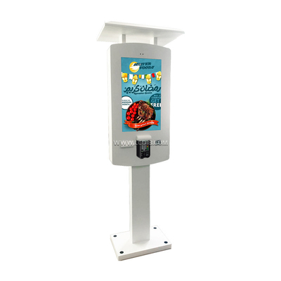21.5-43 inch Restaurants Buiten Betaalkiosk Met POS Lees Twee D-code Scannen