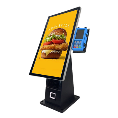 21.5 inch zelfbediening betaling capacitieve touch alles in één kiosk met ramen systeem