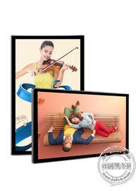 21.5“ 32“ 43“ 55“ de Slanke Kadermuur zet LCD de Commerciële Vertoning Media Player van Android van de Reclamevertoning met CMS op
