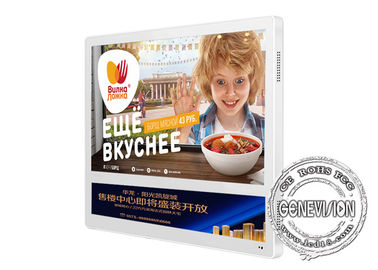 Android-Lift het Volledige HD LCD Digitale Signage Scherm 21,5 duim Horizontale Vertoning