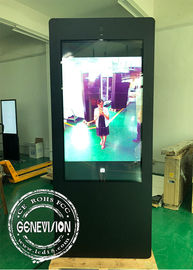 Waterdichte Interactieve Openlucht Digitale Signage, AC de Hoge Verkeersteken van de Helderheidssensor met Camera