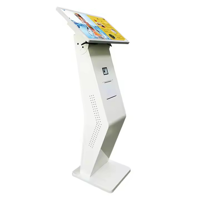 21.5 inch K Design Staande installatie Zelfservice kiosk Met 1920 * 1080 resolutie