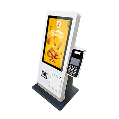 15,6 inch Desktop Restaurant Kiosk Self Service Terminal automatisering bestelling betalen