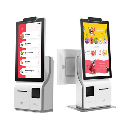 Desktop 15,6-inch zelfbedieningskiosk-touchscreen voor horeca, horeca