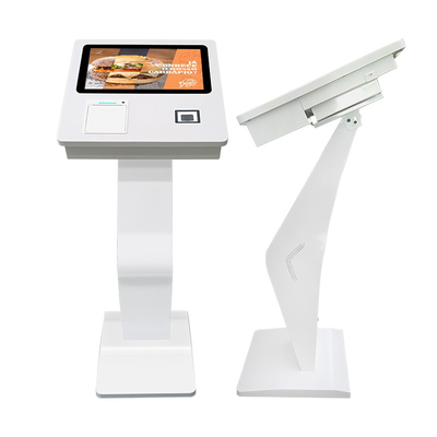 Van het de Scannerlandschap van 15,6 Duimwifi de Kiosk van het de Self - servicetouche screen met Printer Free Standing