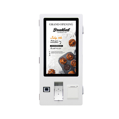 Van de de Kiosk Thermische Printer van de POS-terminalself - service Touch screen 43 van Floorstanding PCAP“