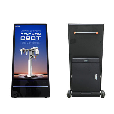 Draadloze Batterij Draagbare Kiosk met Vouwbare Wielen Openlucht
