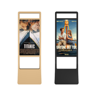 43-55 inch advertentie-scherm dubbelzijdige videospeler met 2,4G/5G wifi-ondersteuning