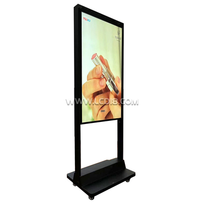 43 inch Hoge helderheid dubbelzijdig display advertentie scherm voor winkelvenster
