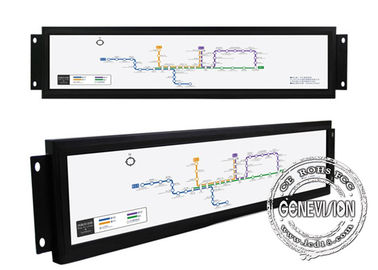 van het de Vertonings Open Kader van 28 duimwifi de Bus Uitgerekte LCD van de Treinandroid Vertoning van de de Helderheidsbar Hoge