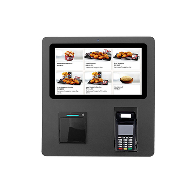 15.6 inch HD capacitieve touchscreen zelfbestelkiosk fabrikant voor restaurant/hotel
