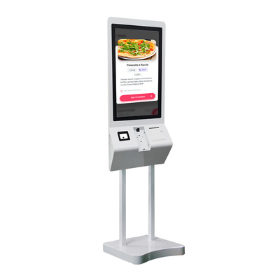27 inch restaurant selfservice kiosk capacitieve touchscreen met Android 7.1 systeem