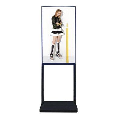 Android 7.1 System 43' Wifi Digital Signage Kiosk voor winkelingang met optionele dubbelzijdig scherm