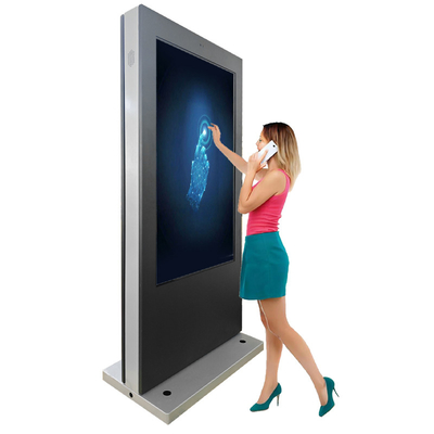 55 inch IP65 Waterdicht Buiten Touch Screen Kiosk voor Smart City