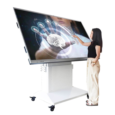 Elektronisch Lifting Whiteboard 65-101 Inch Touch 4K Referentie Onderwijs Vergadering Smart Touch Digitaal Whiteboard